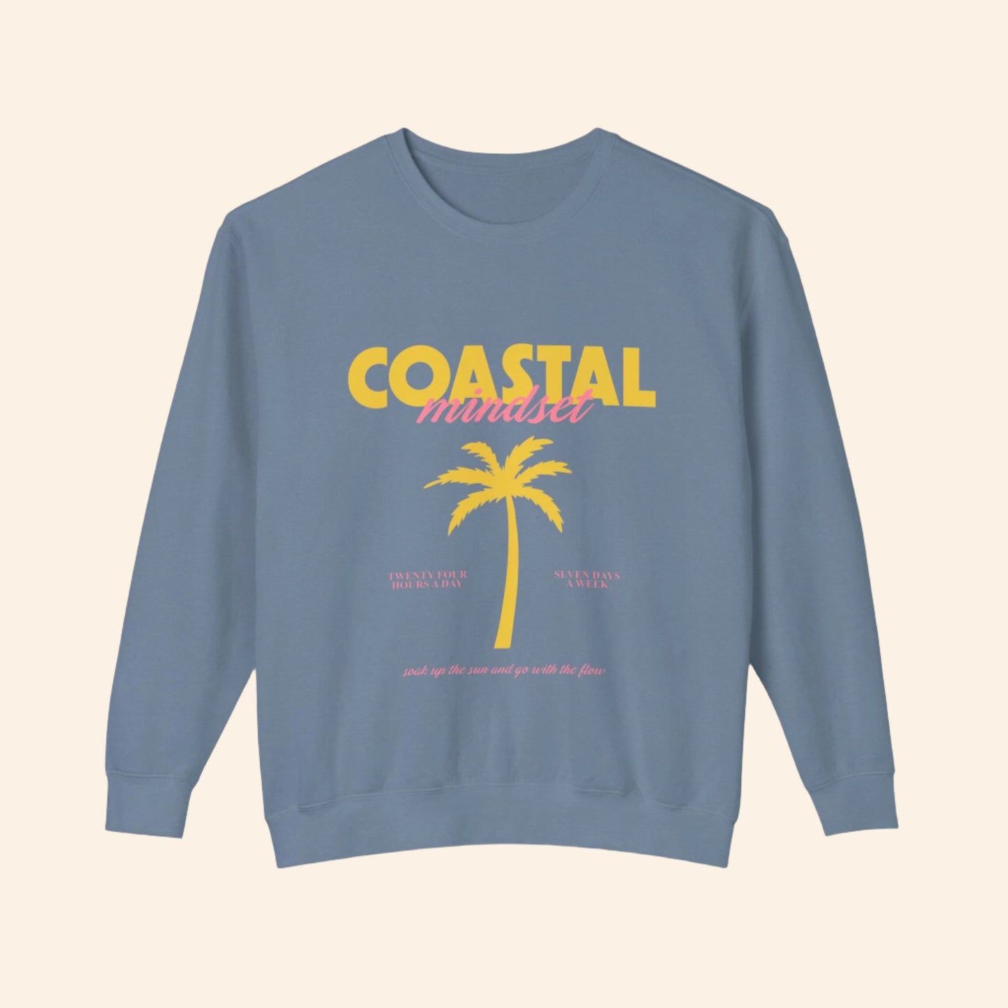 Coastal Mindset Sweatshirt - Sunset Hues