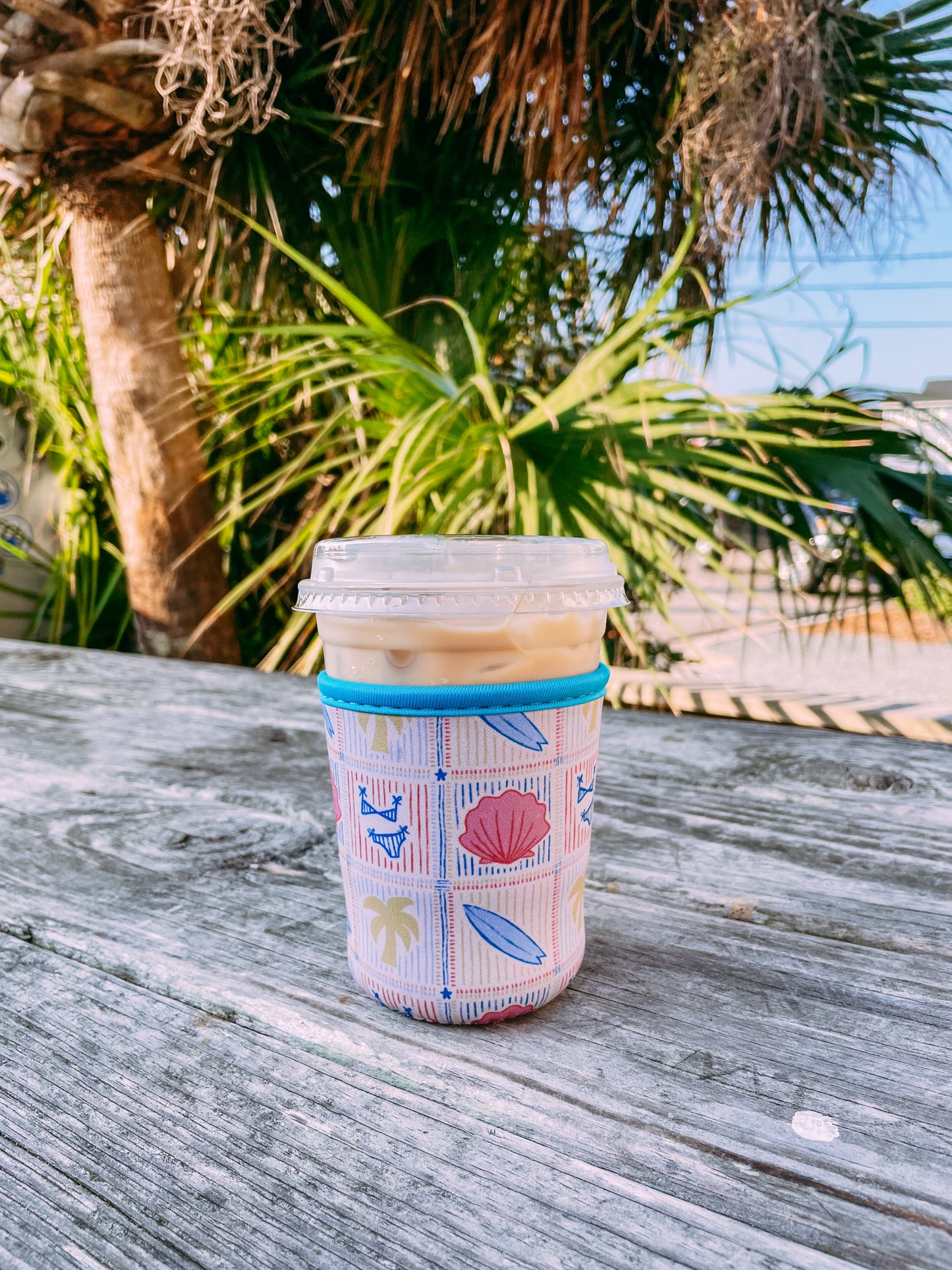 Summer Patchwork Coffee Sleeve
