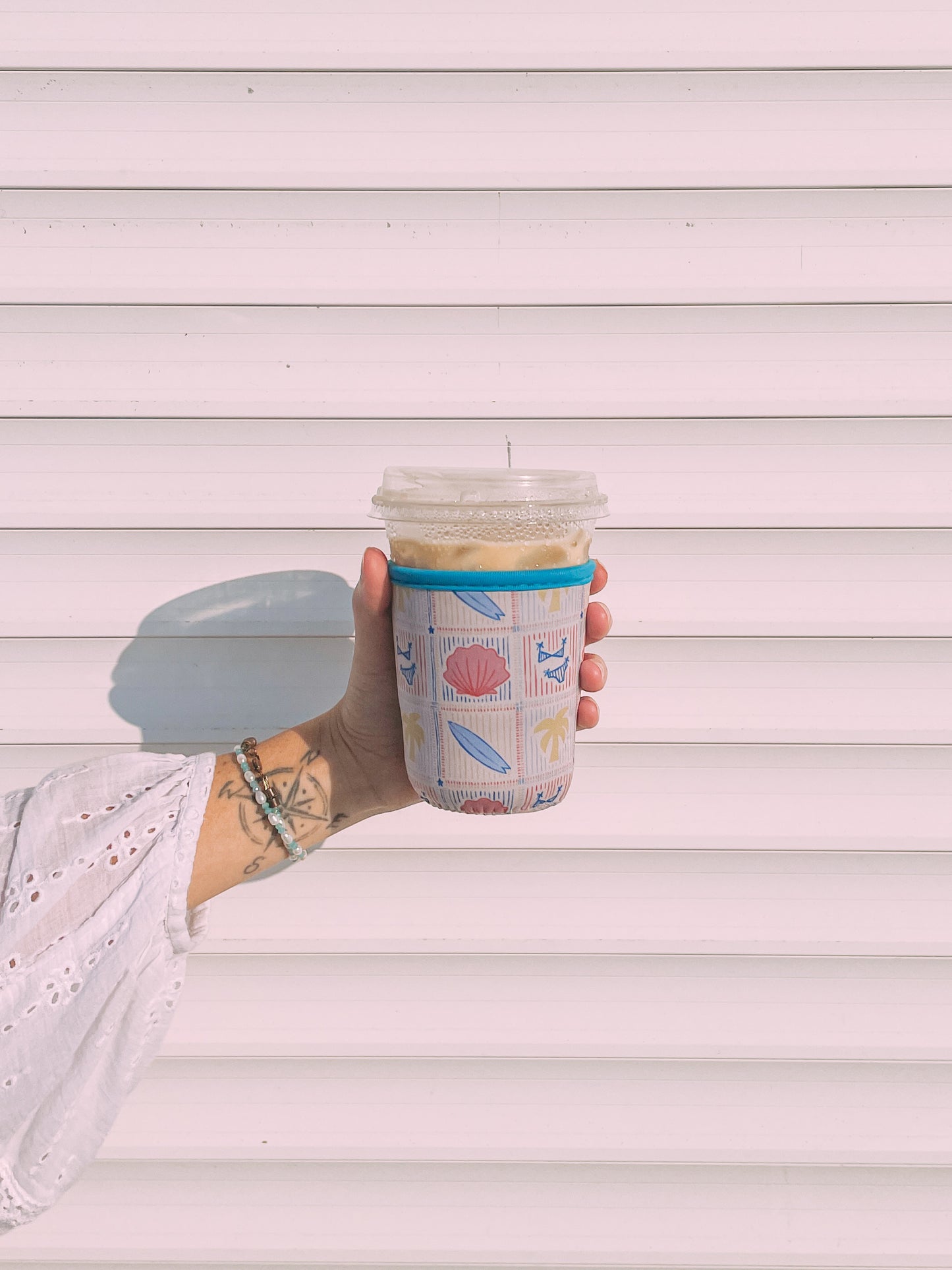 Summer Patchwork Coffee Sleeve