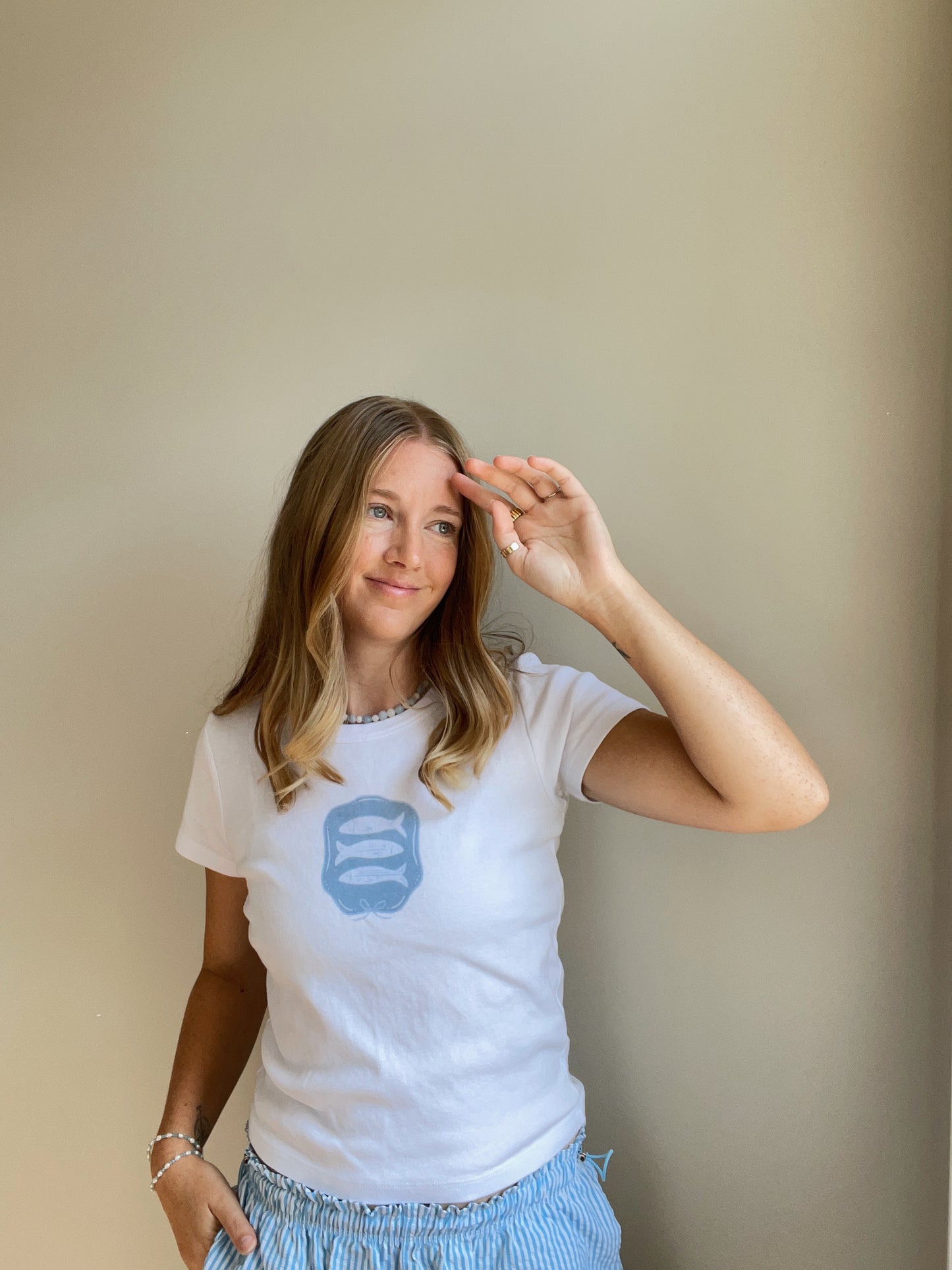 Fish Are Friends Baby Tee