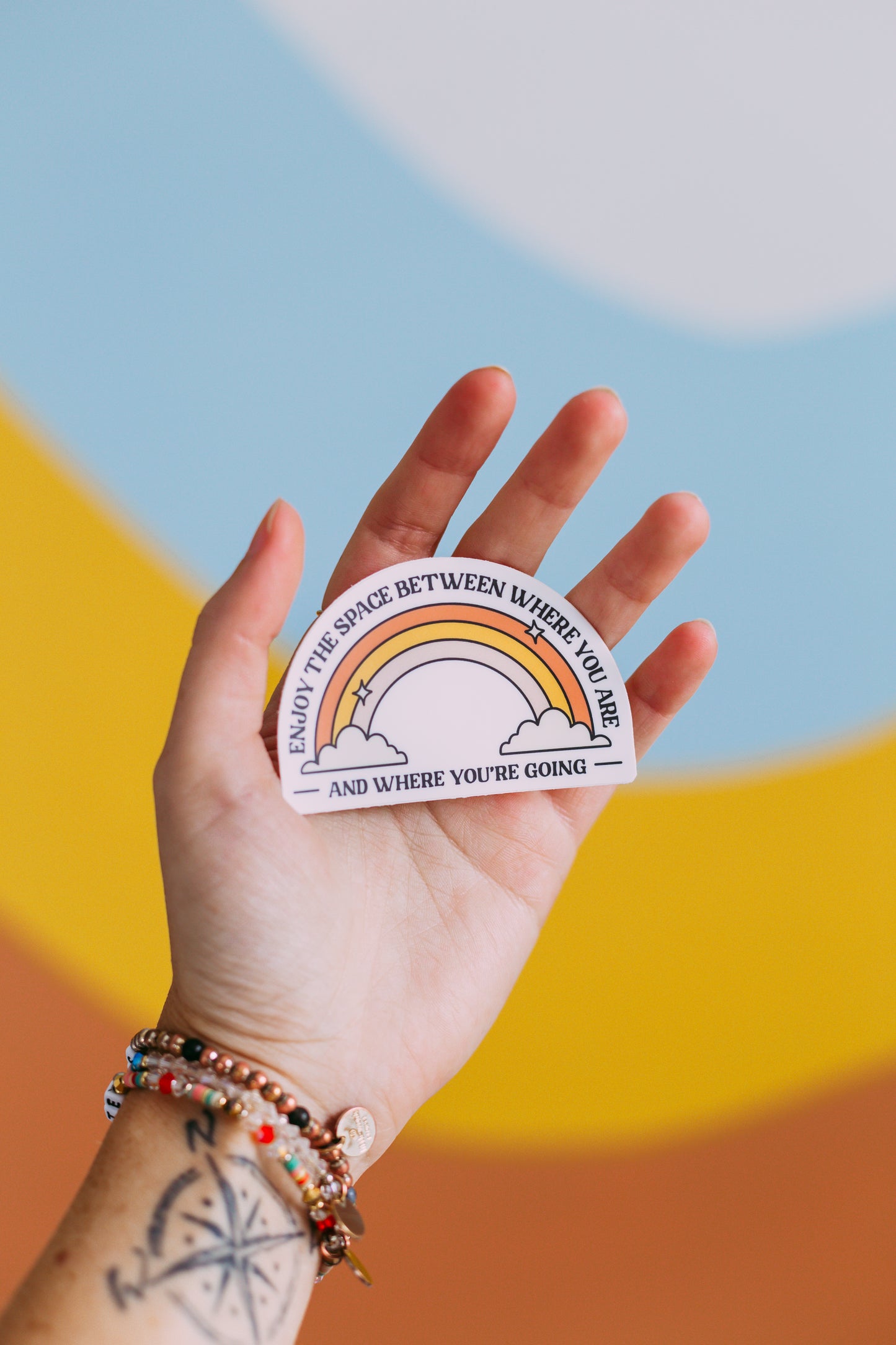 Enjoy the Space Sticker