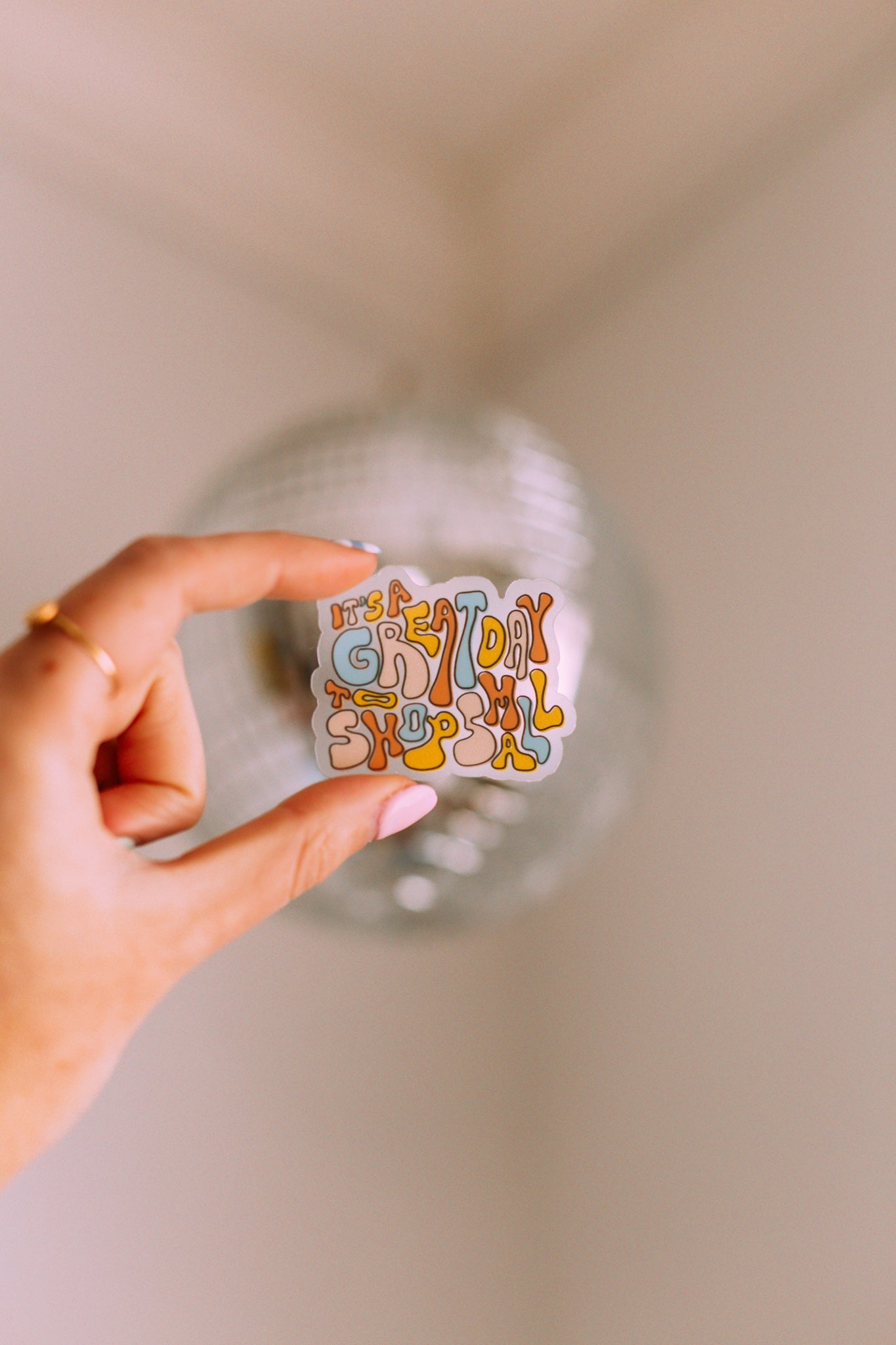 Shop Small Sticker