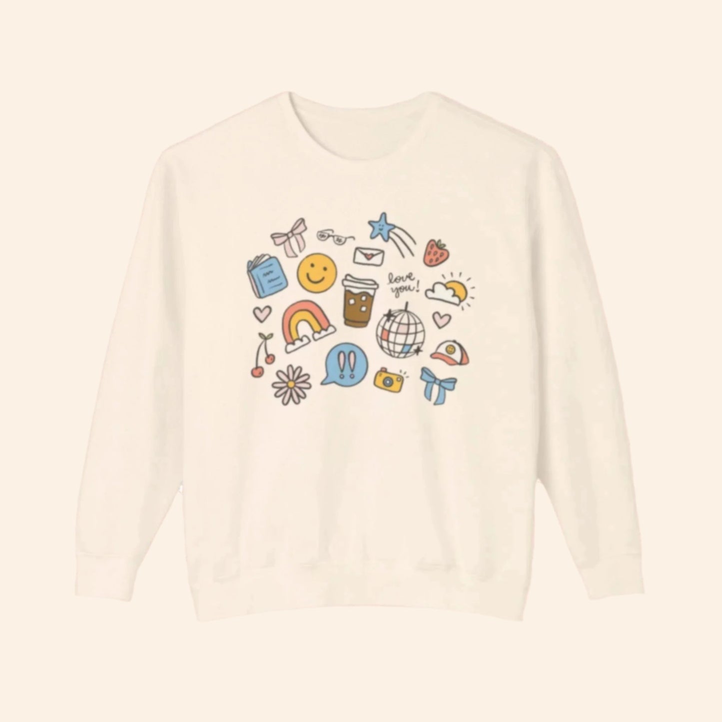 Happy Scribbles Sweatshirt