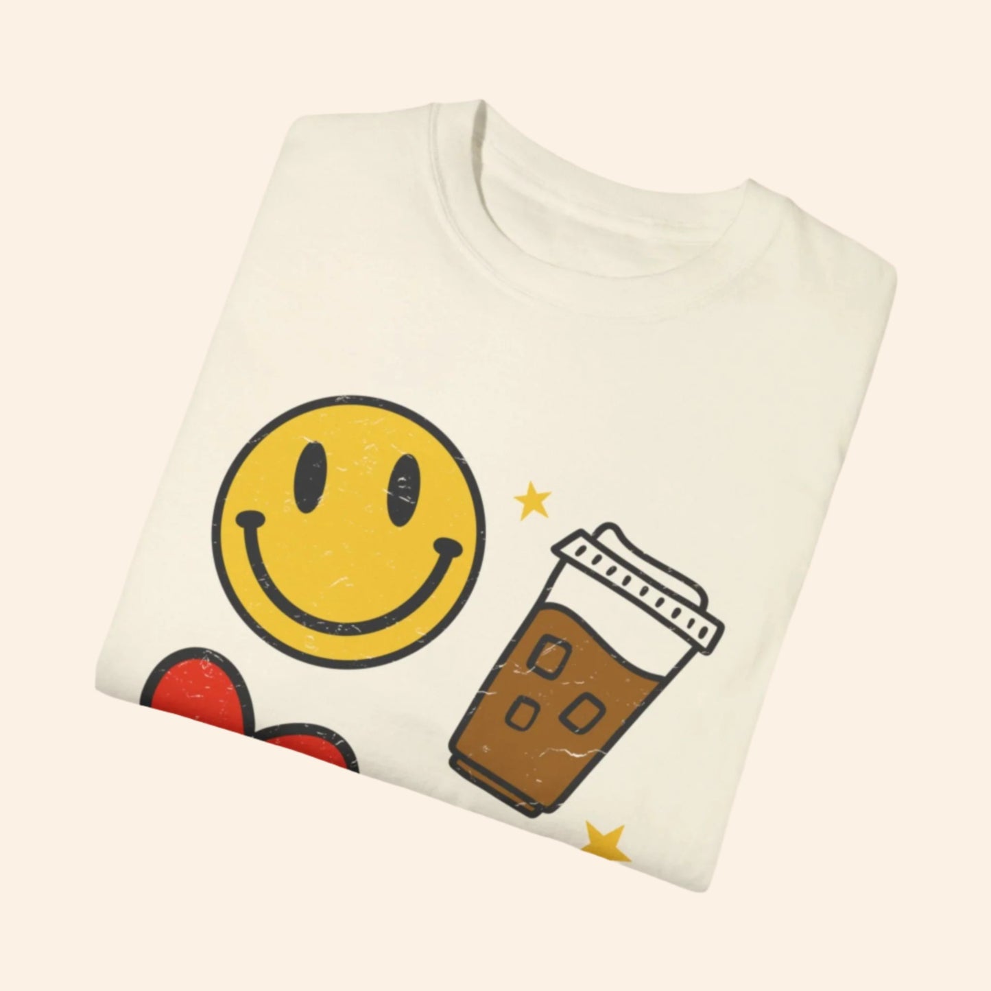 Happier With Coffee T-shirt