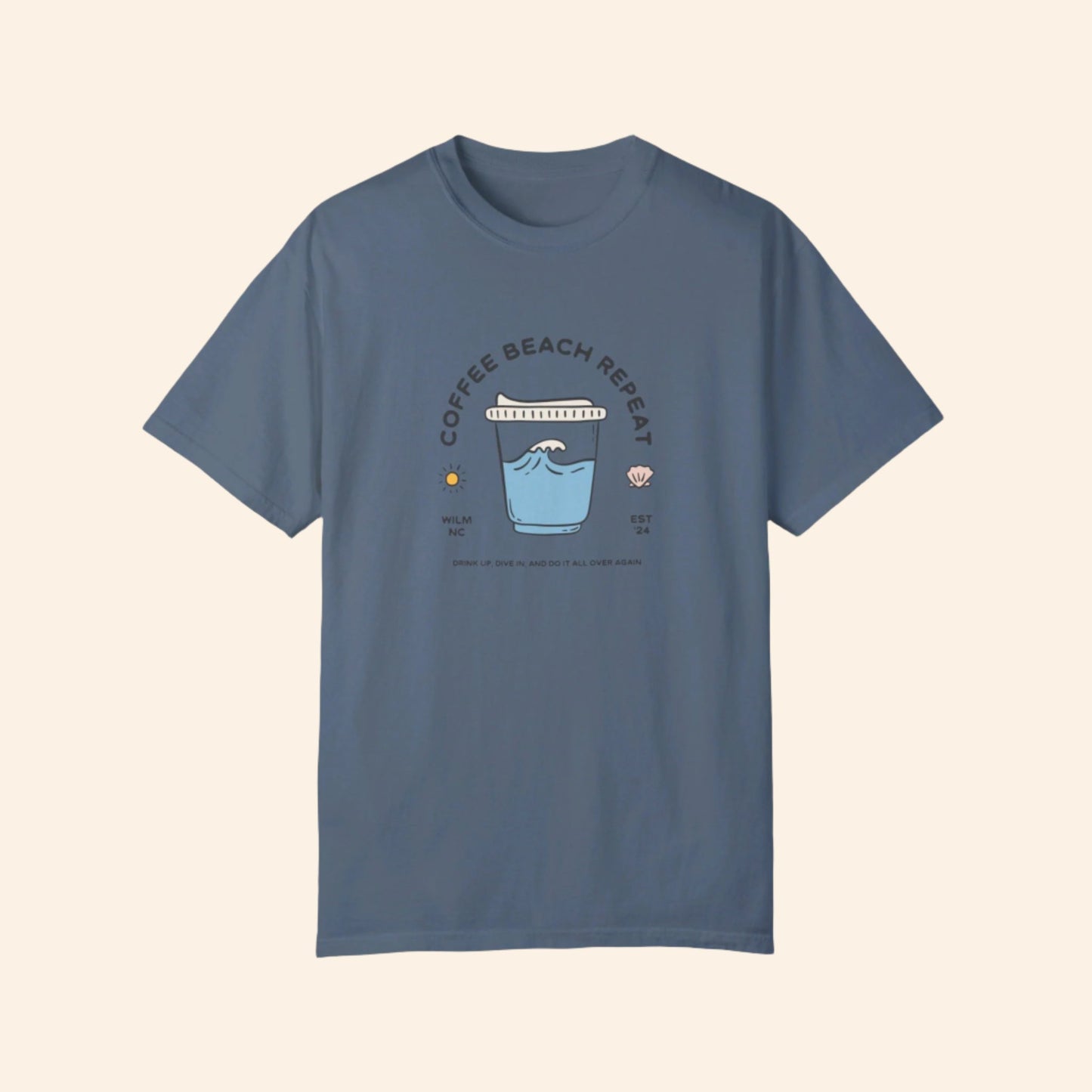 Coffee Beach Repeat T-shirt