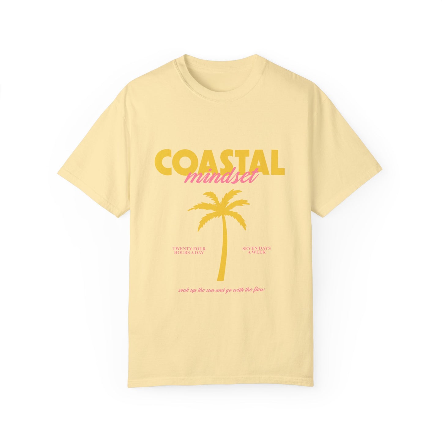 Coastal Mindset T-Shirt Sunset Hues