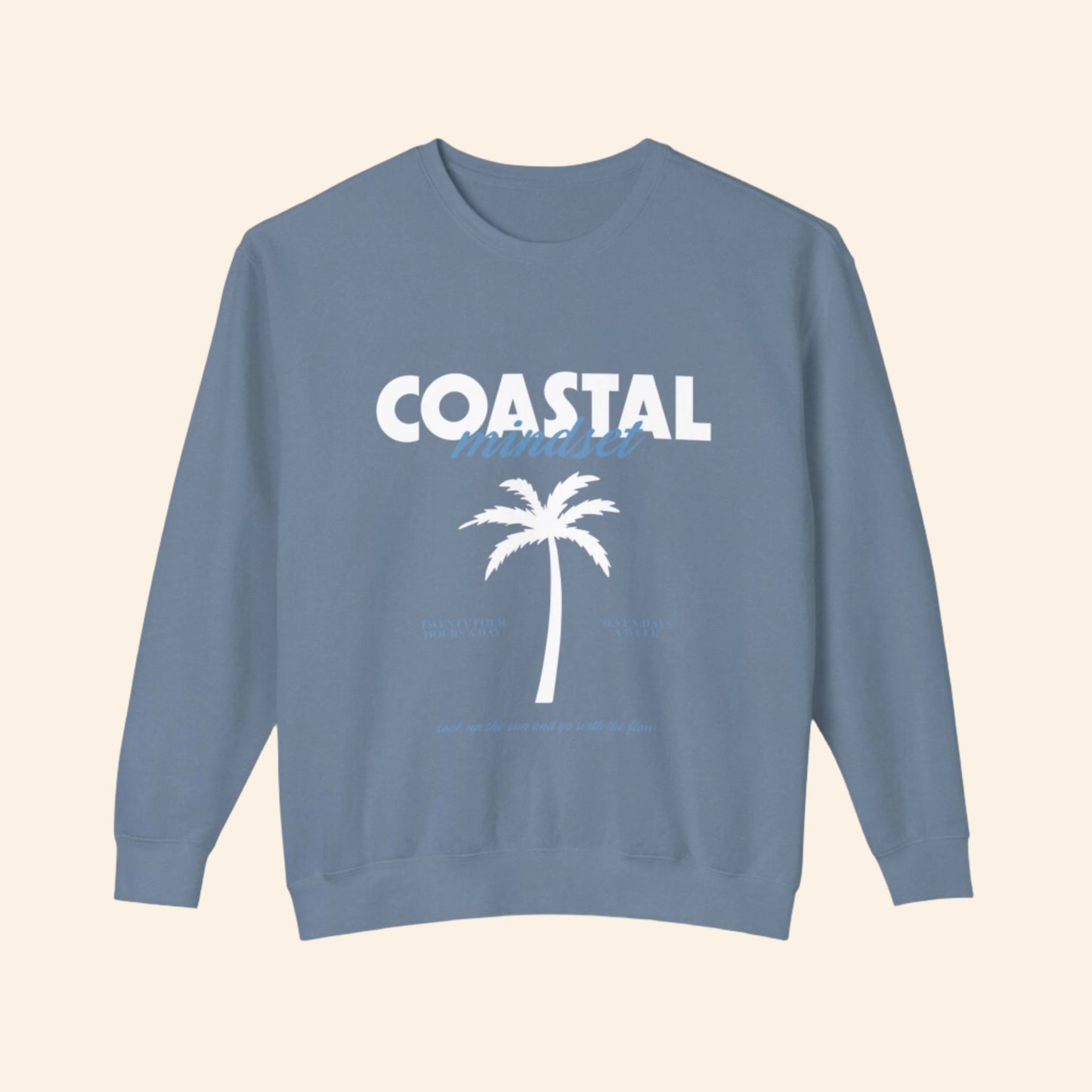 Coastal Mindset Sweatshirt - Ocean Hues