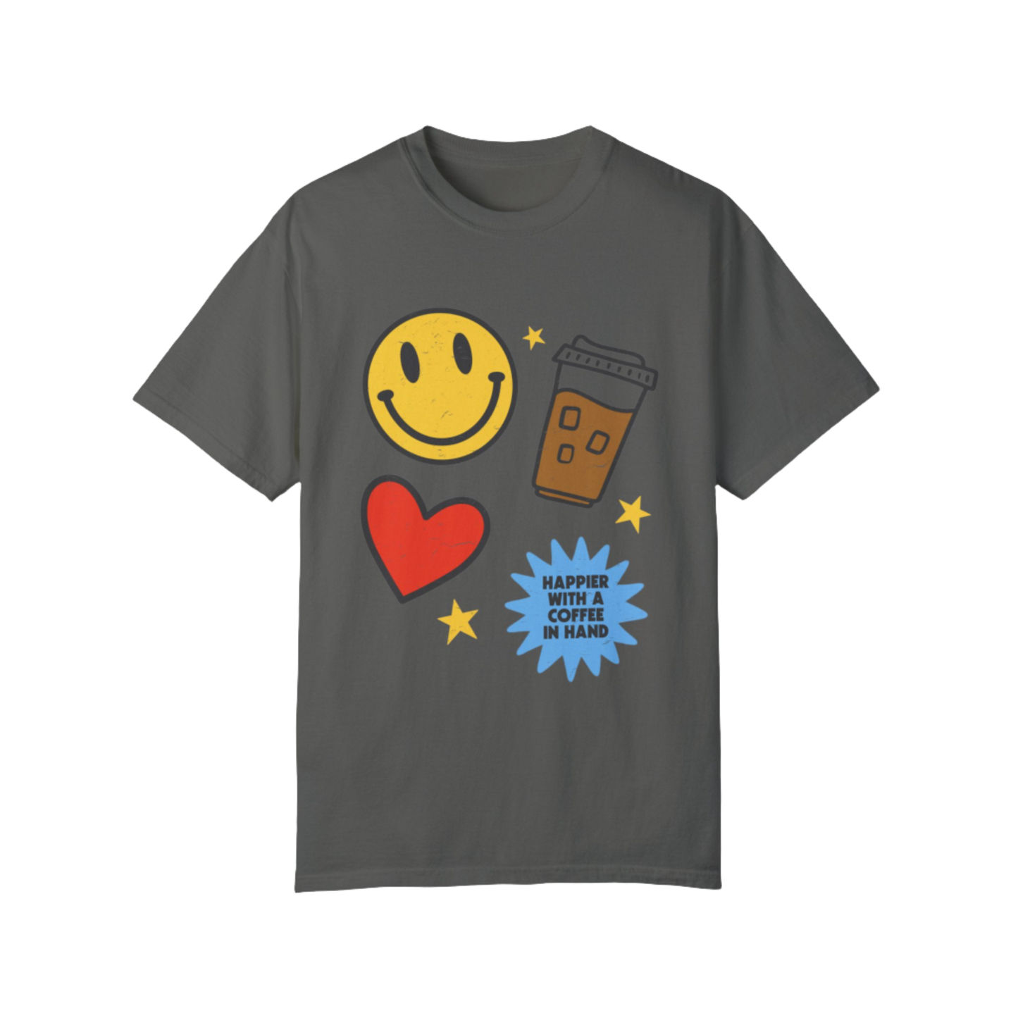 Happier With Coffee T-shirt