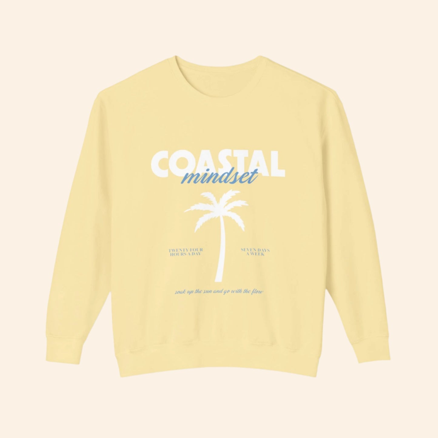 Coastal Mindset Sweatshirt - Ocean Hues