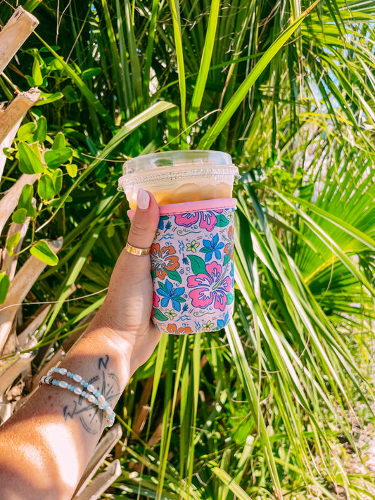 Summer Blooms Coffee Sleeve