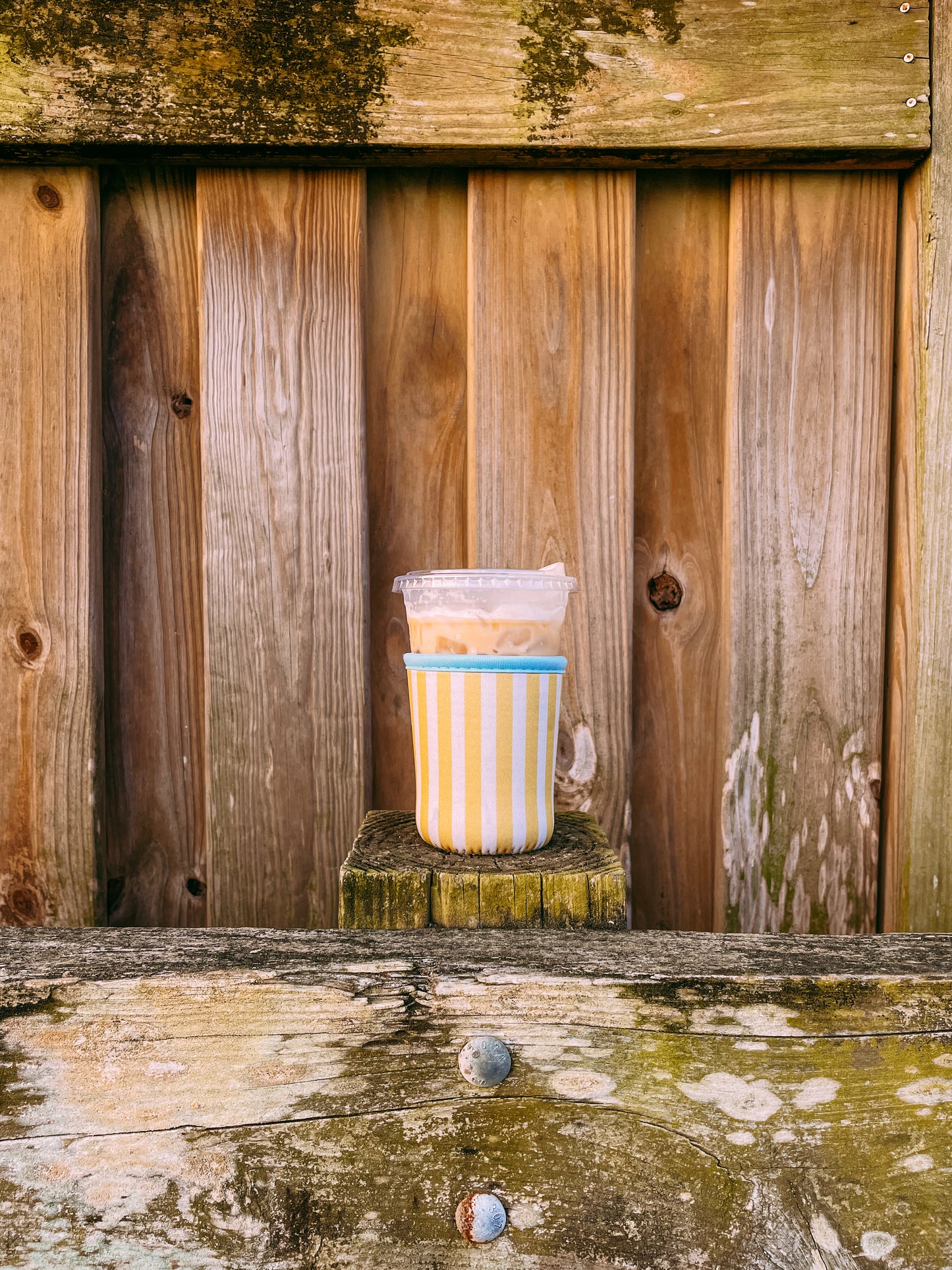 Spring Stripes Coffee Sleeve