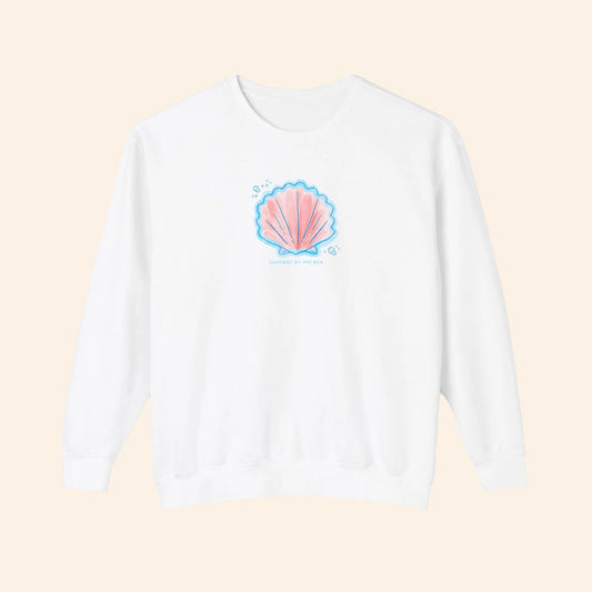 Happiest By The Sea Lightweight Sweatshirt