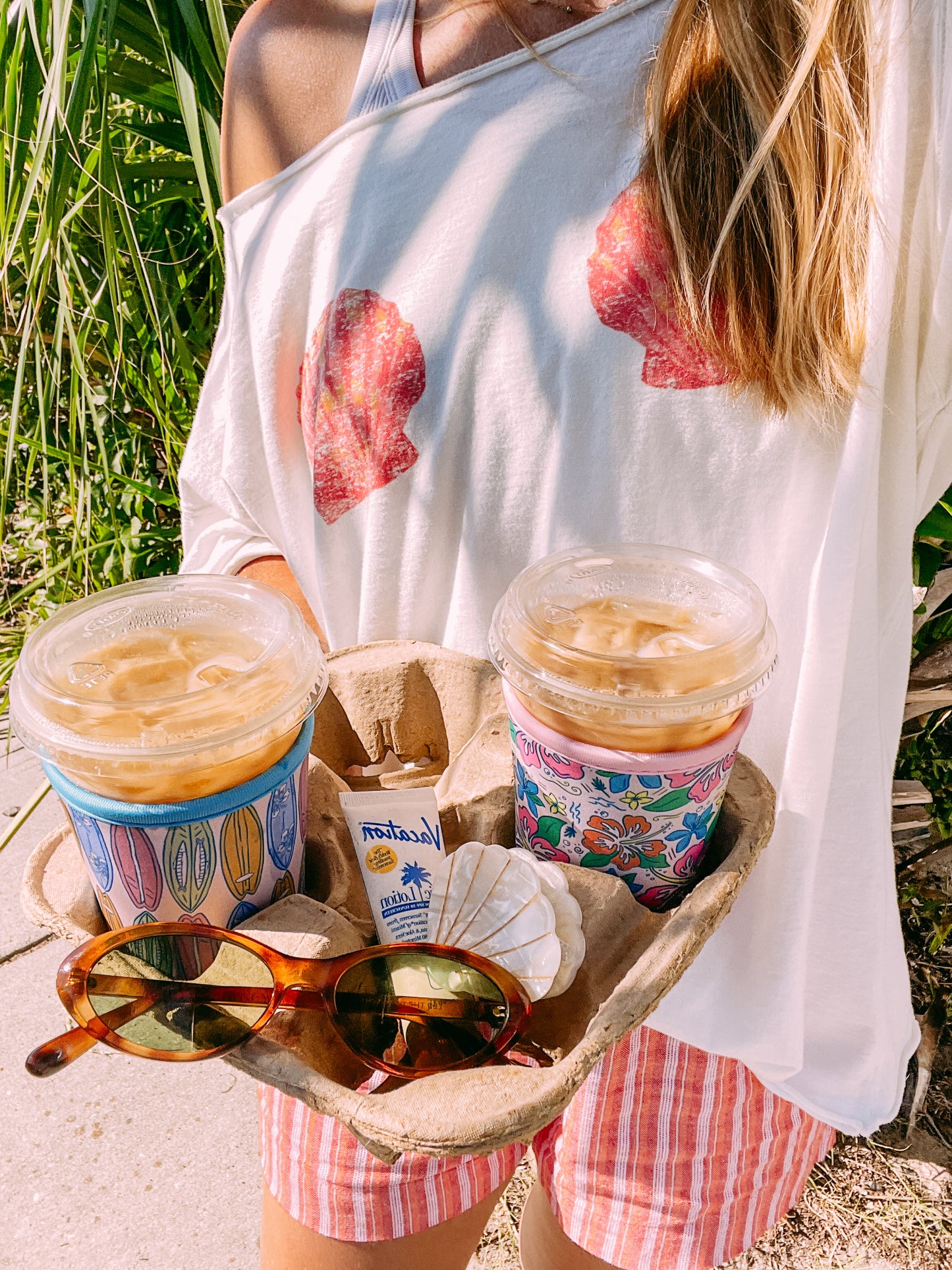 Summer Blooms Coffee Sleeve