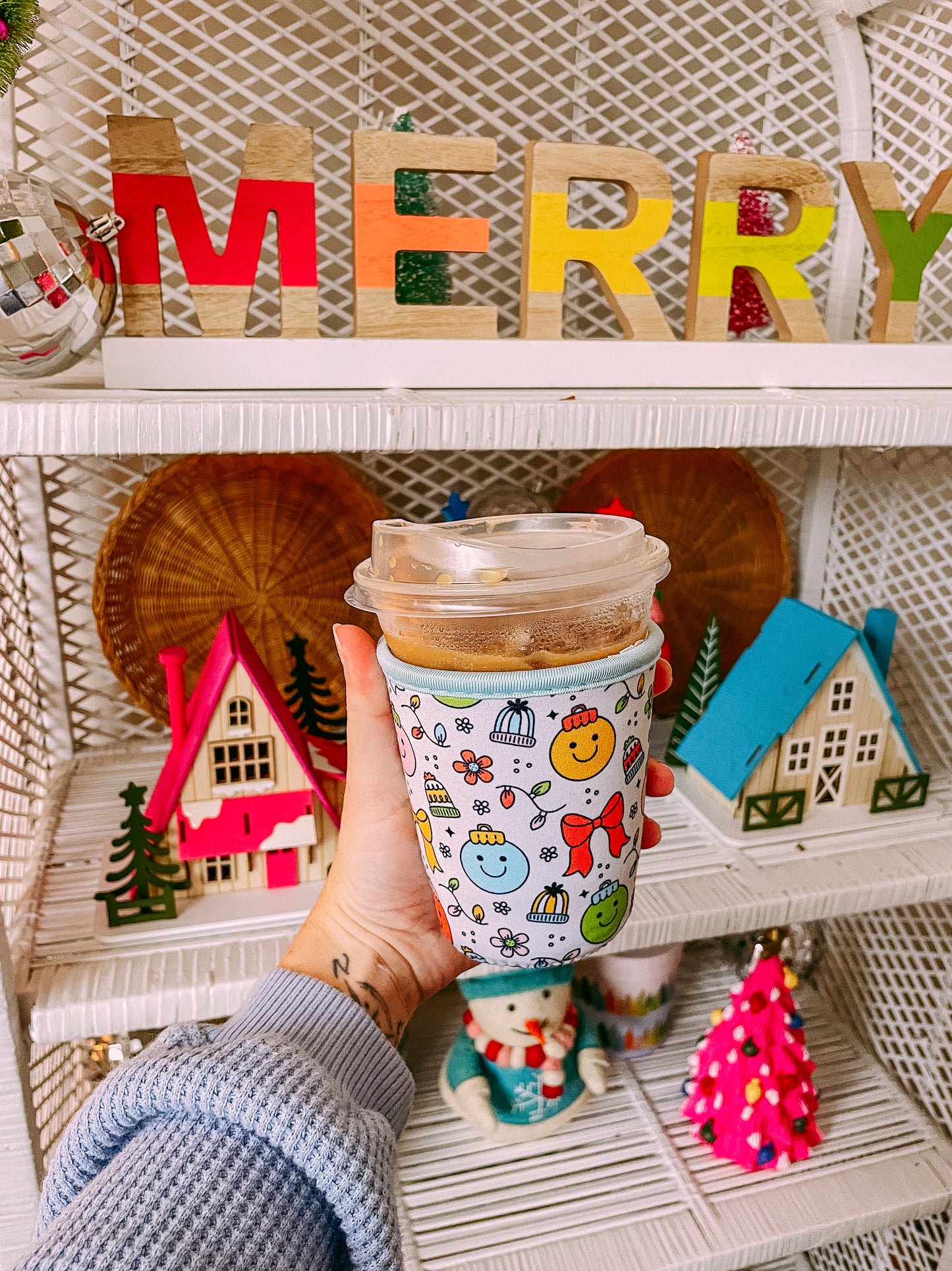 Happiest Holidays Coffee Sleeve
