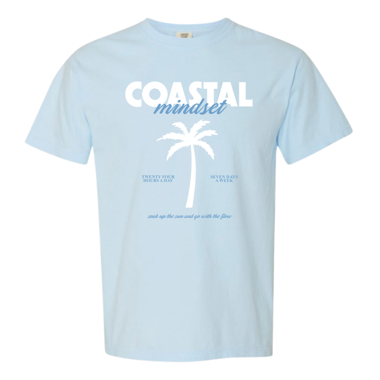 Coastal Mindset T-shirt Ocean Hues