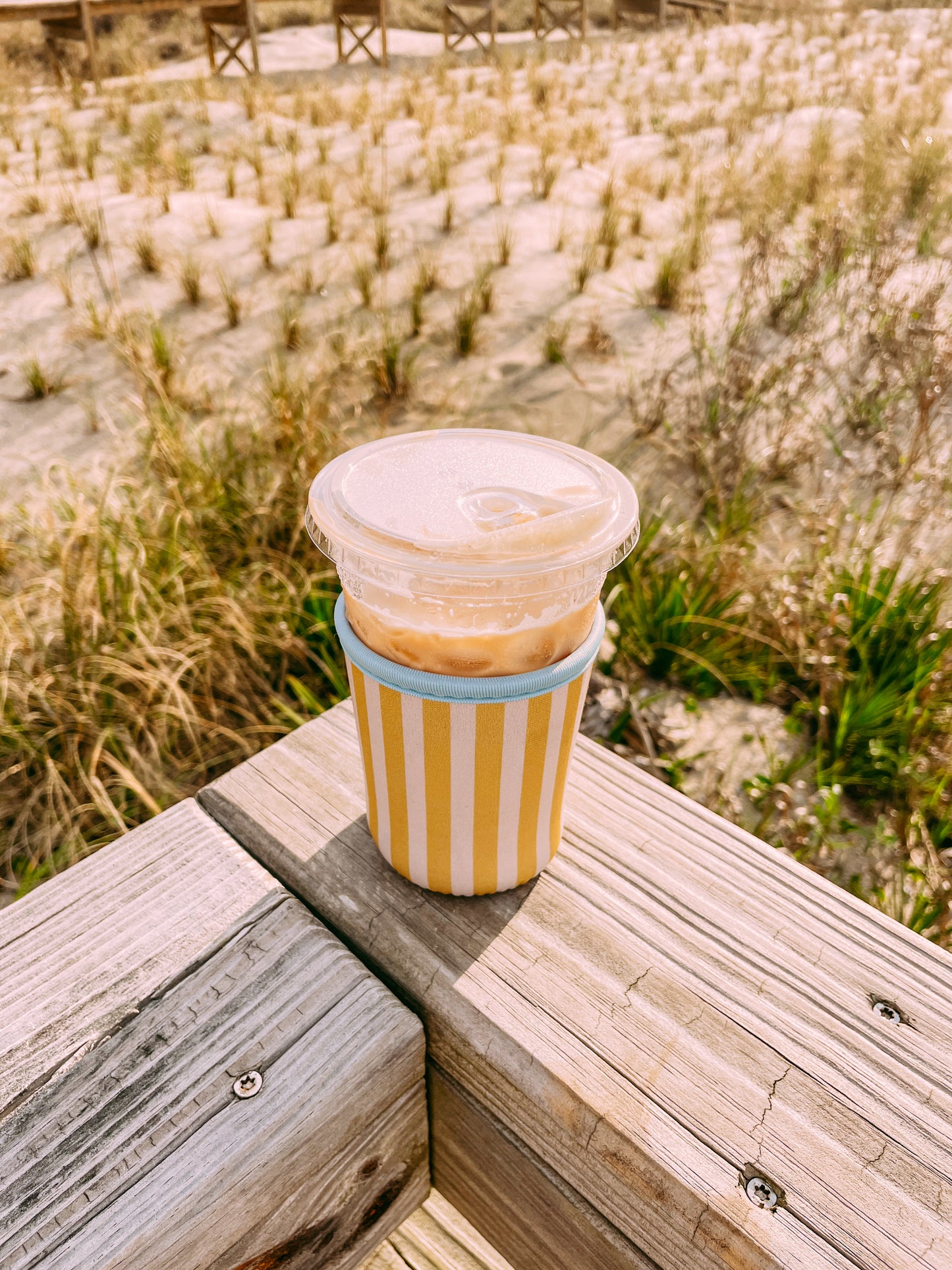 Spring Stripes Coffee Sleeve