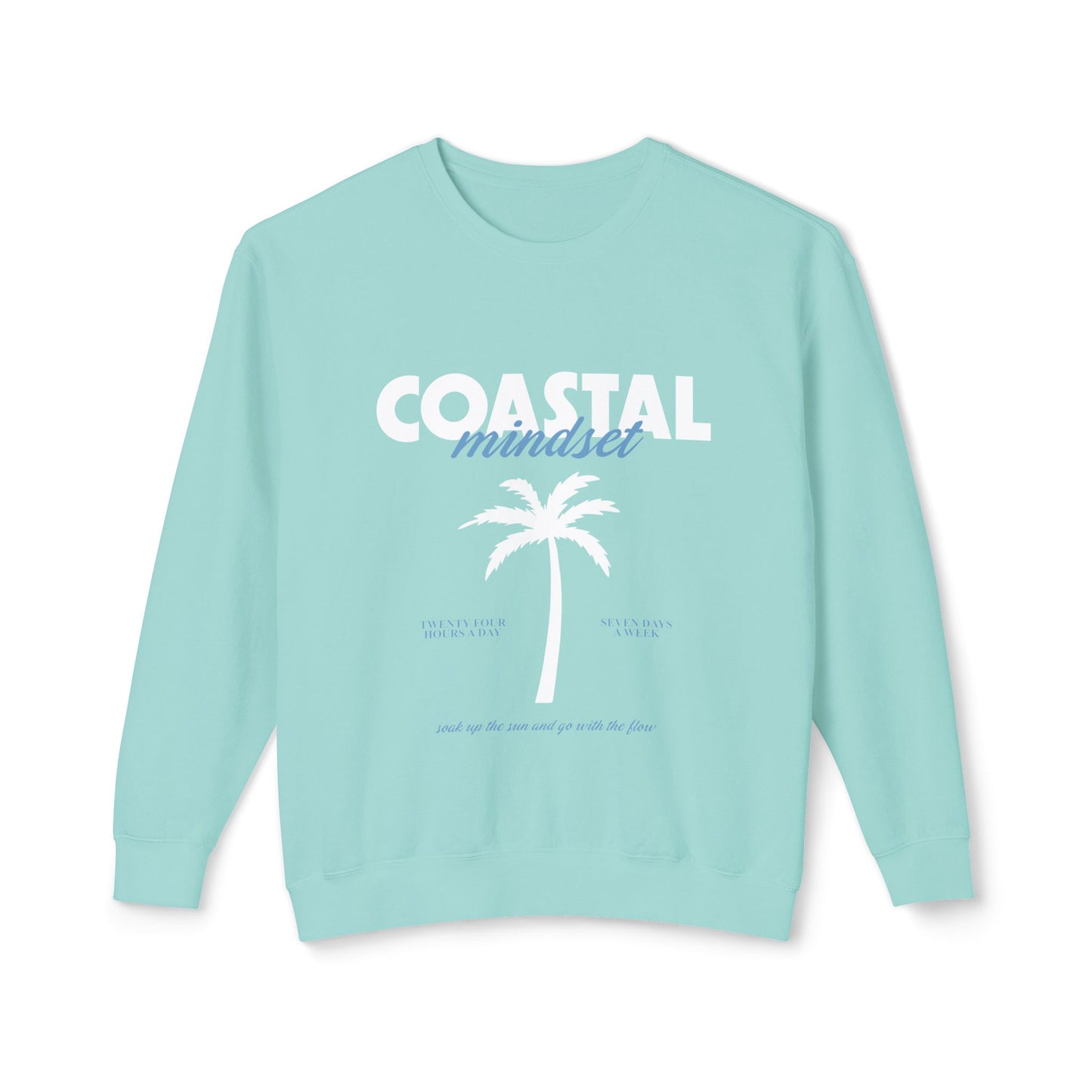 Coastal Mindset Sweatshirt - Ocean Hues