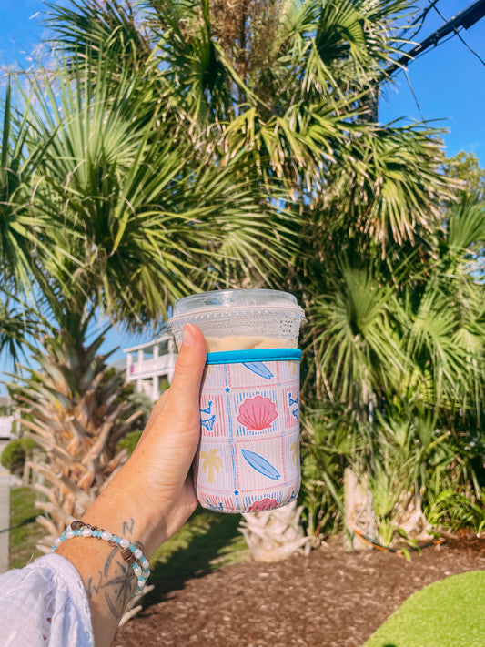 Summer Patchwork Coffee Sleeve