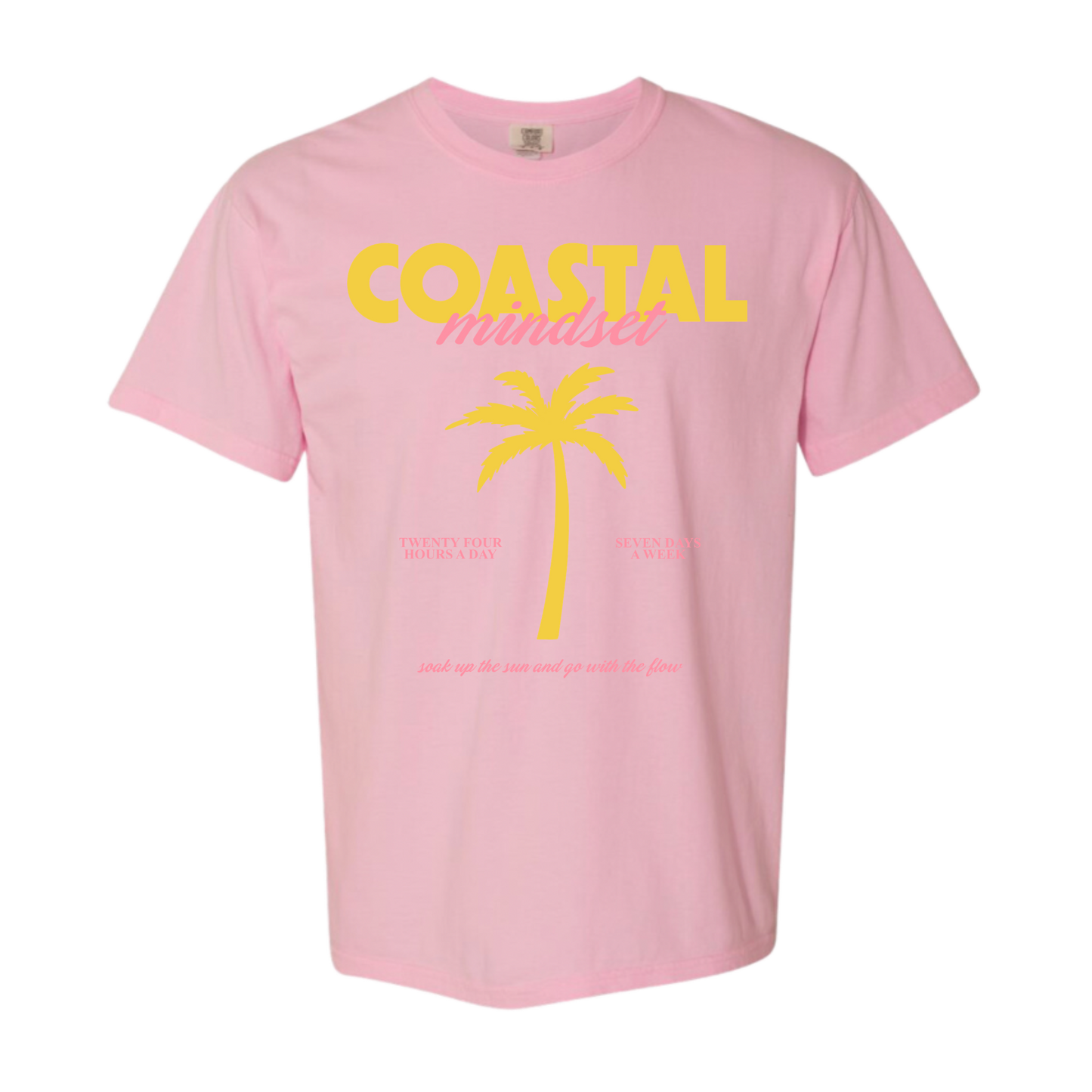 Coastal Mindset T-Shirt Sunset Hues