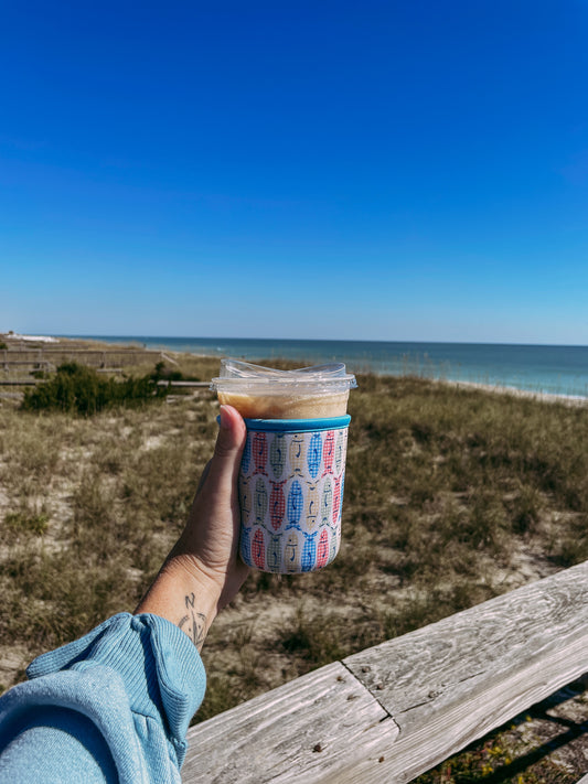 Gingham Gills Coffee Sleeve