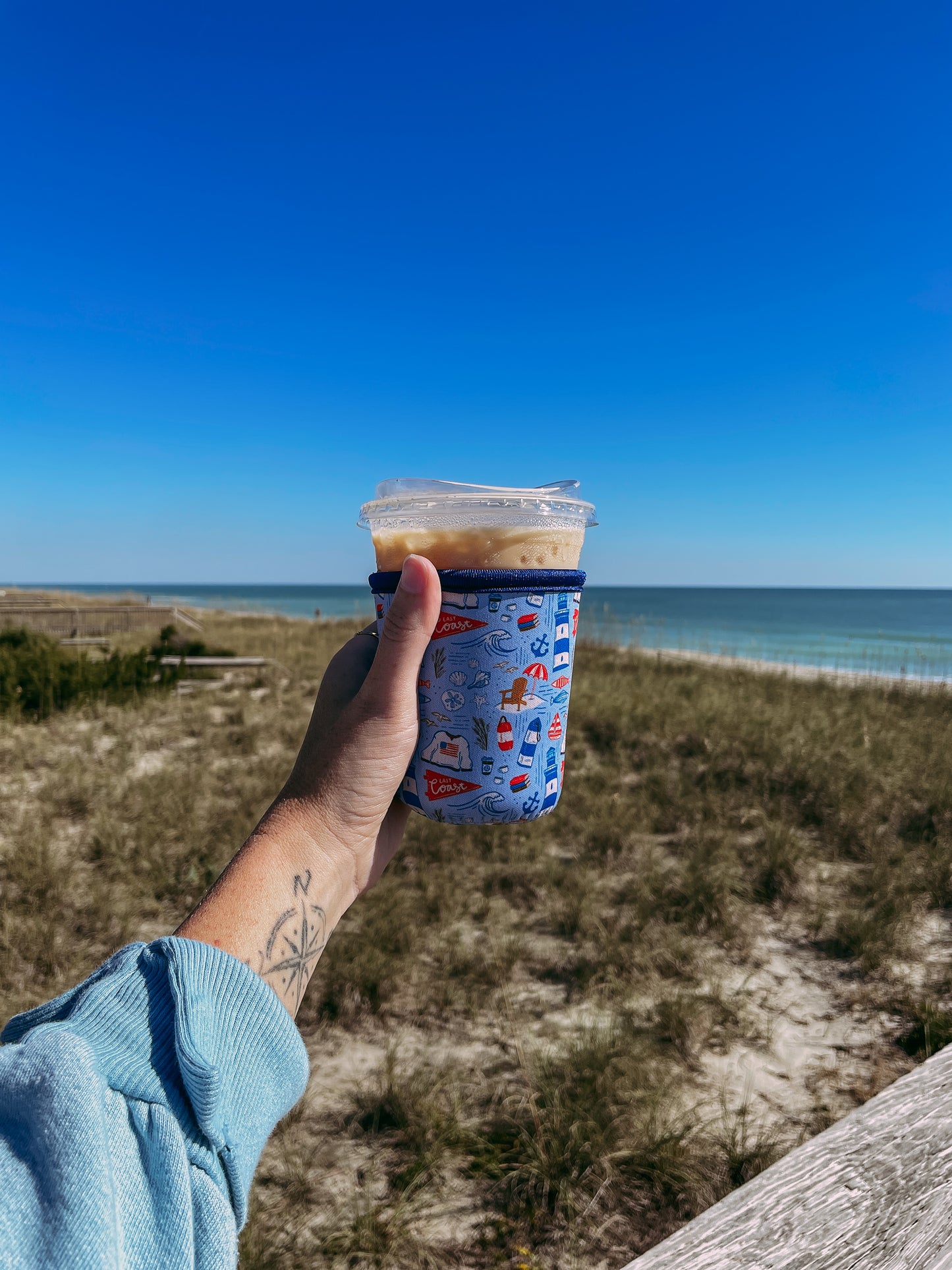 East Coastin Coffee Sleeve