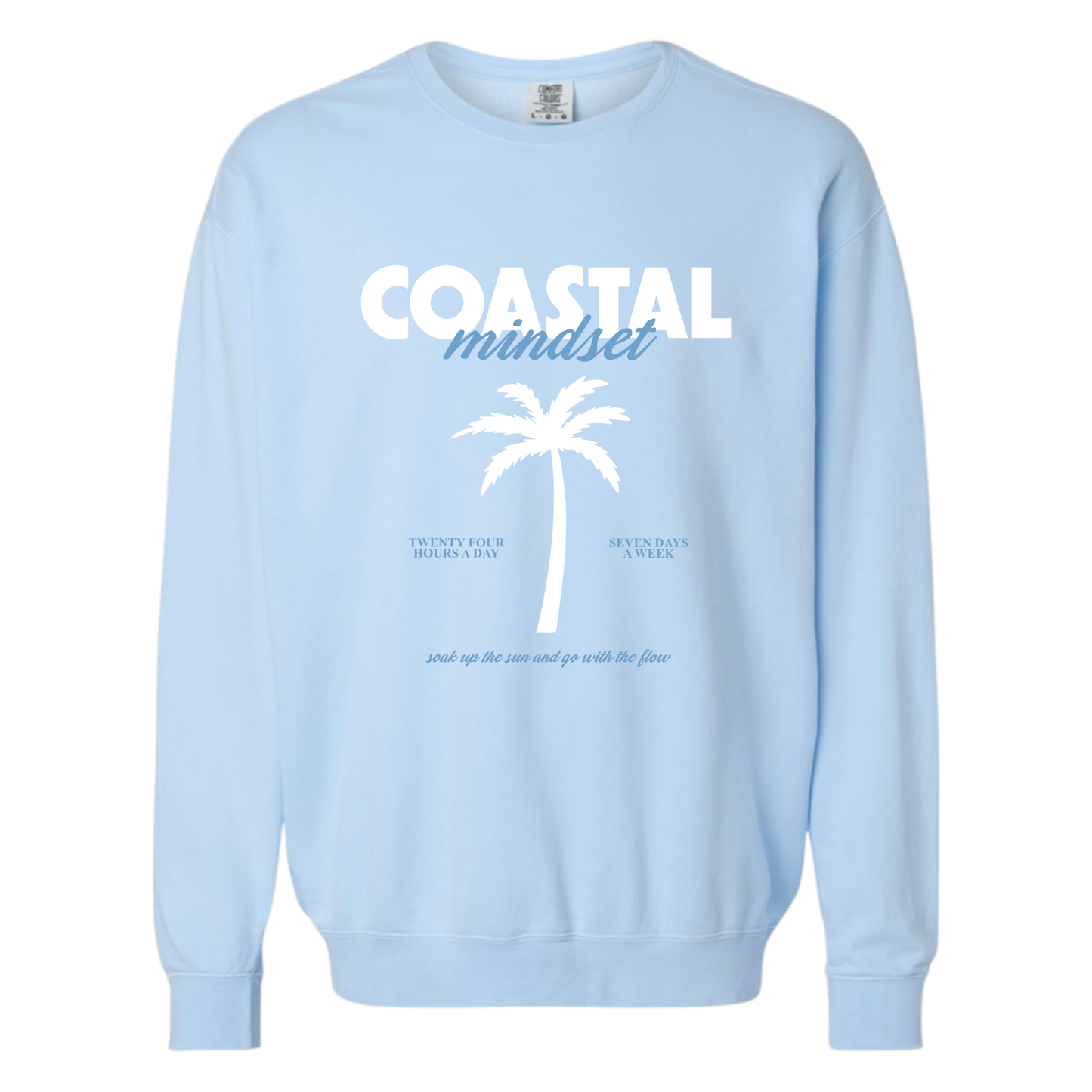 Coastal Mindset Sweatshirt - Ocean Hues