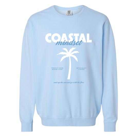 Coastal Mindset Sweatshirt - Ocean Hues