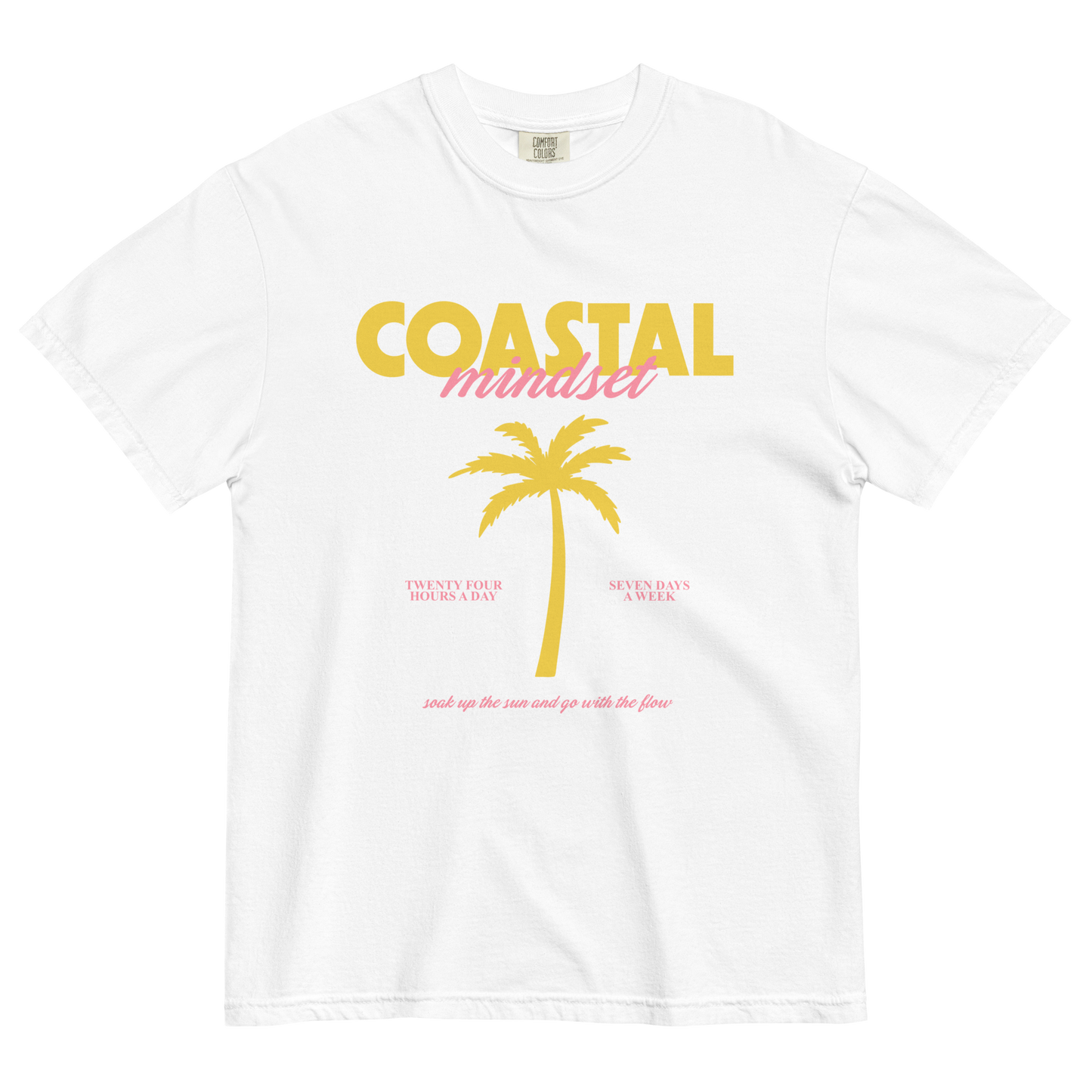 Coastal Mindset T-Shirt Sunset Hues