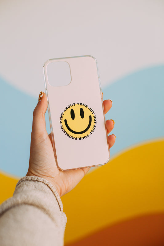 Vent About Your Joy iPhone Case