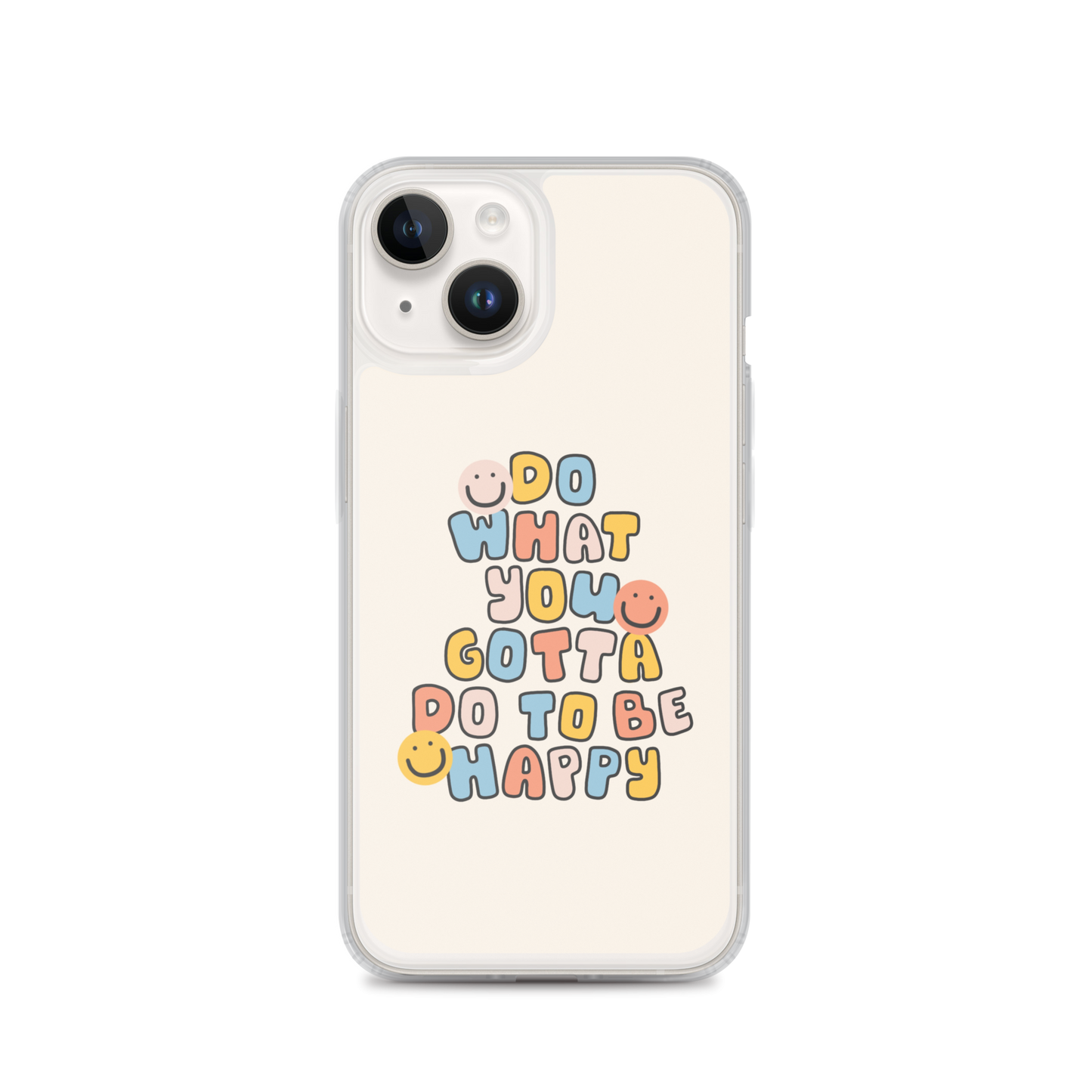 To Be Happy iPhone Case