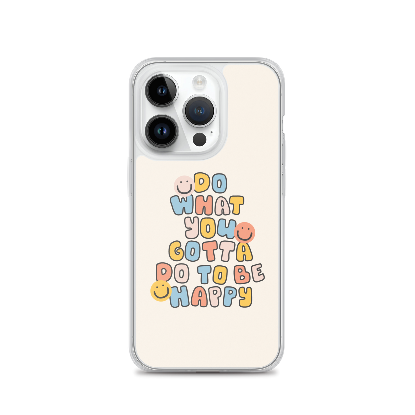 To Be Happy iPhone Case