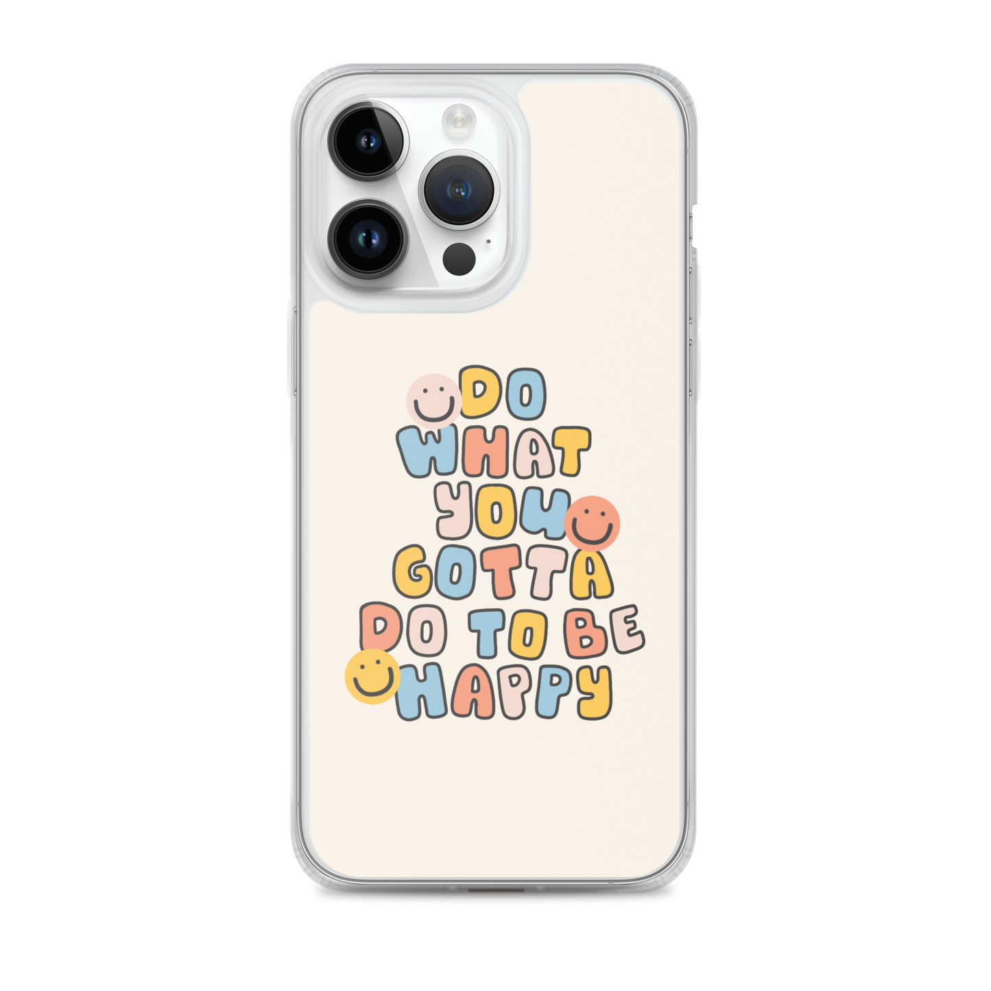 To Be Happy iPhone Case