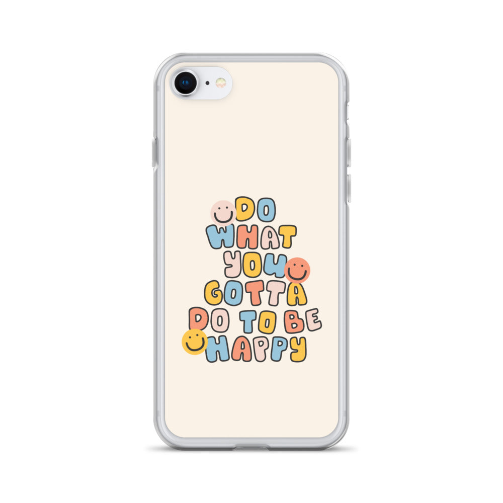 To Be Happy iPhone Case