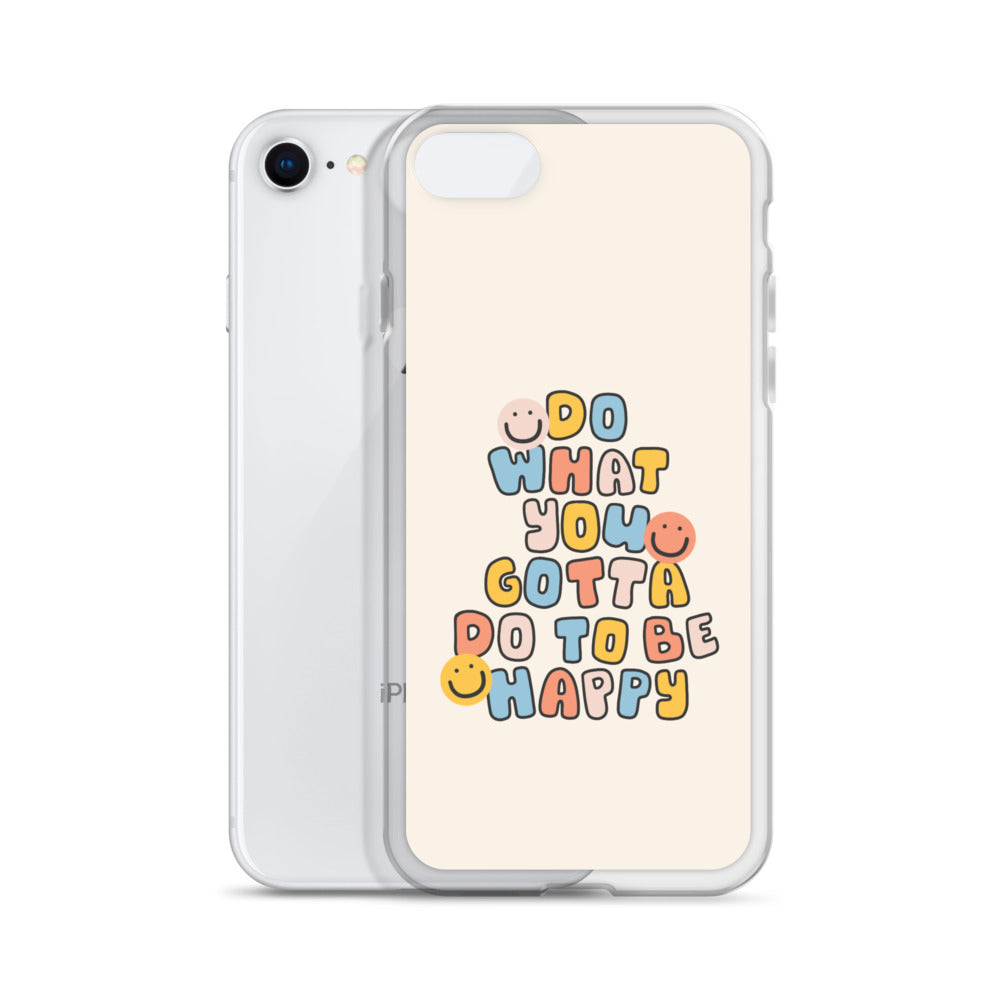 To Be Happy iPhone Case