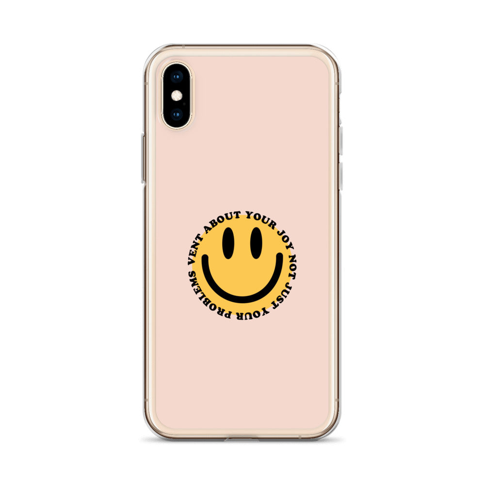 Vent About Your Joy iPhone Case