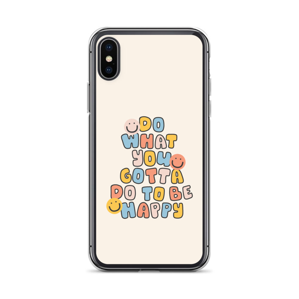 To Be Happy iPhone Case