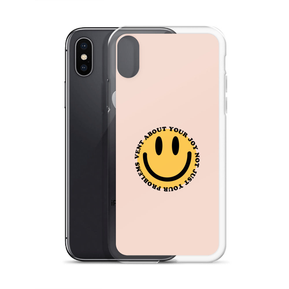 Vent About Your Joy iPhone Case