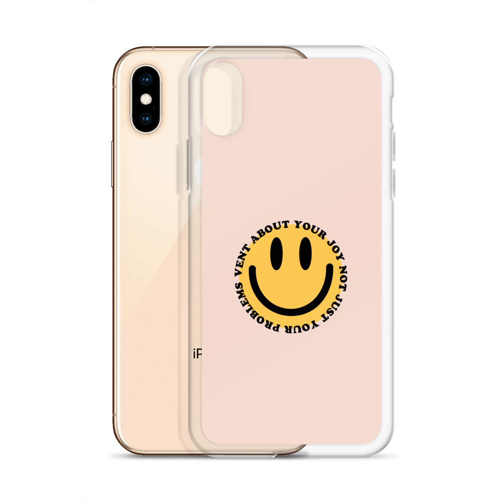 Vent About Your Joy iPhone Case