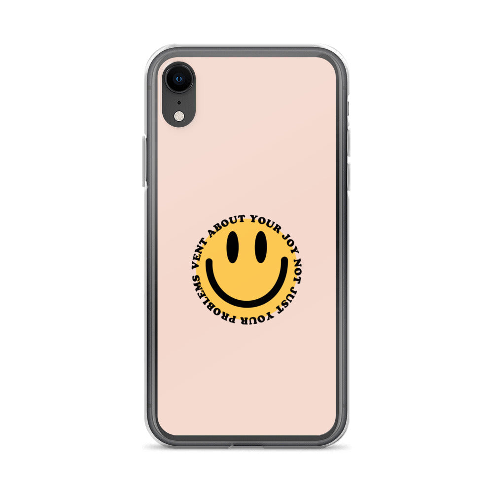 Vent About Your Joy iPhone Case