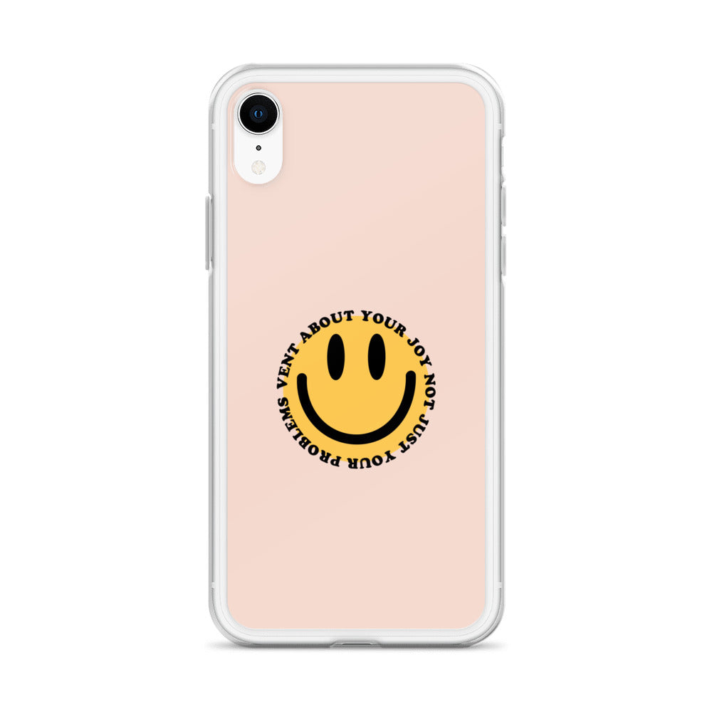 Vent About Your Joy iPhone Case