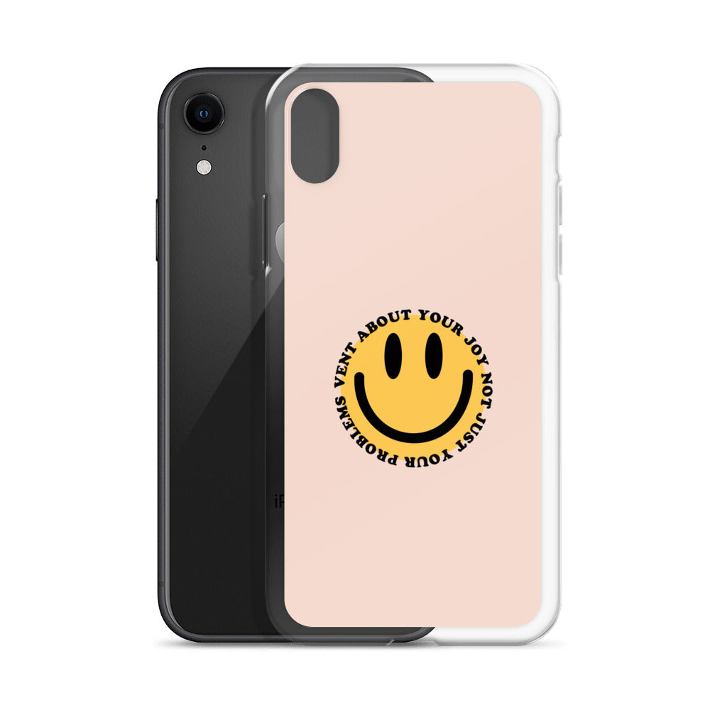 Vent About Your Joy iPhone Case