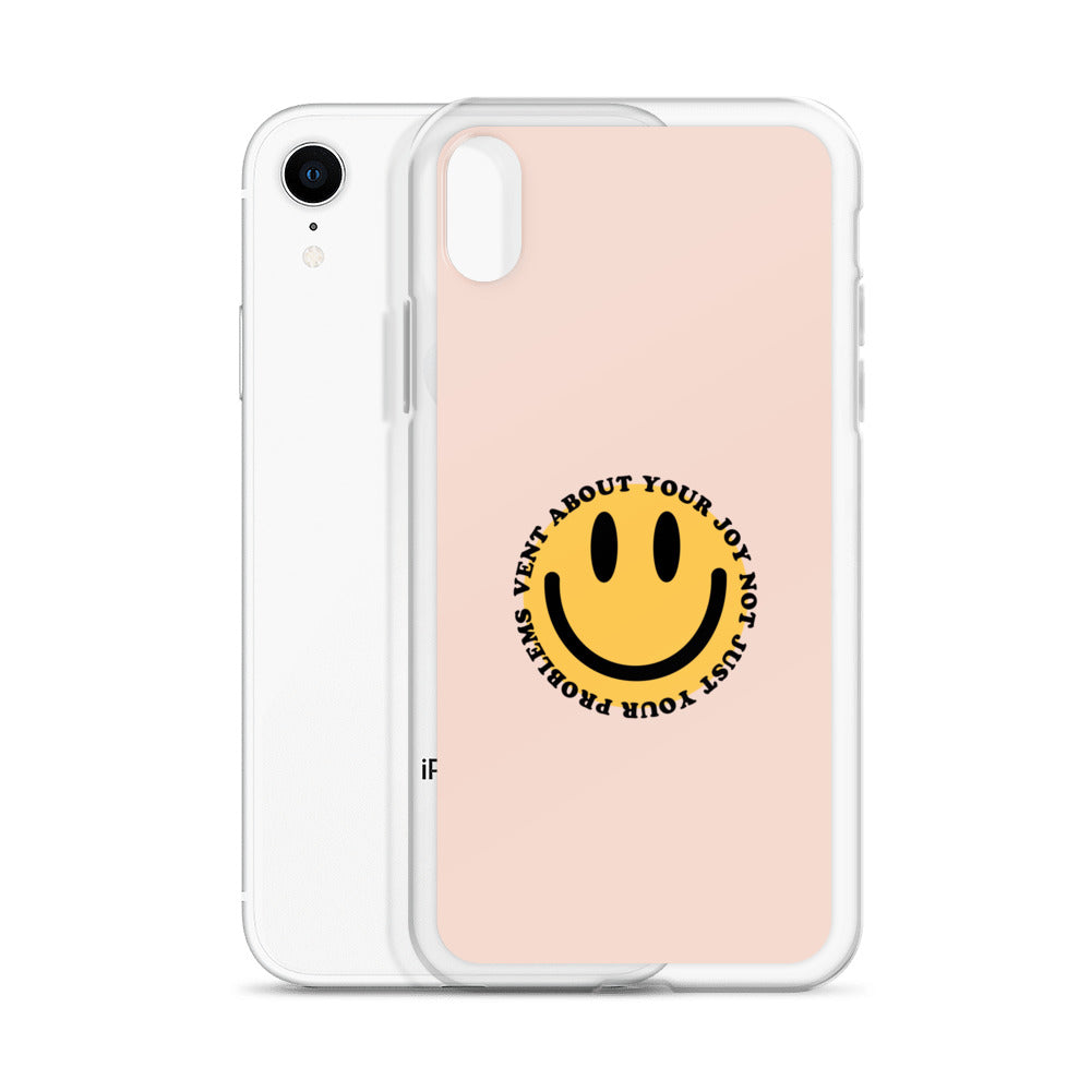 Vent About Your Joy iPhone Case