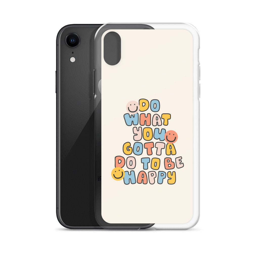 To Be Happy iPhone Case