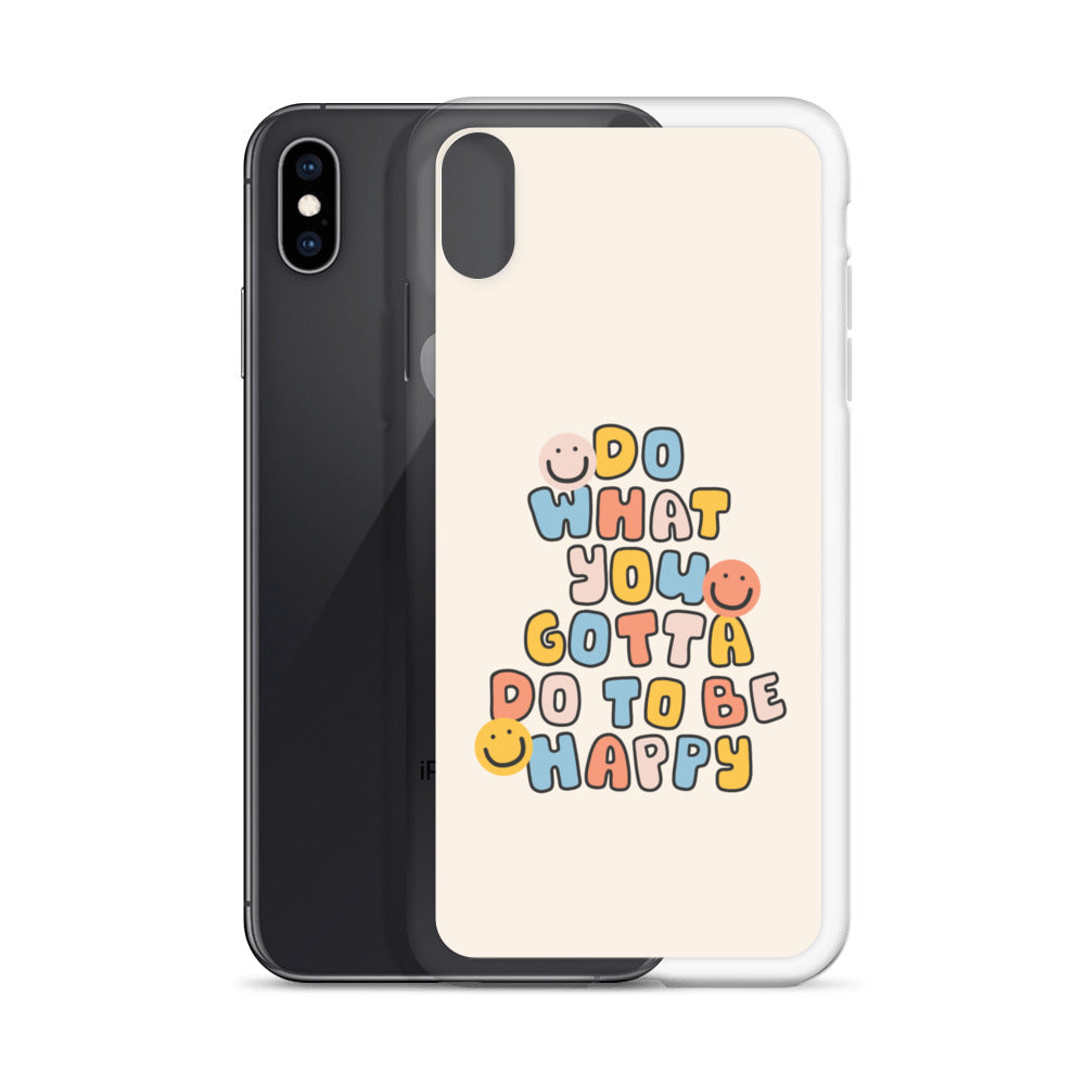 To Be Happy iPhone Case