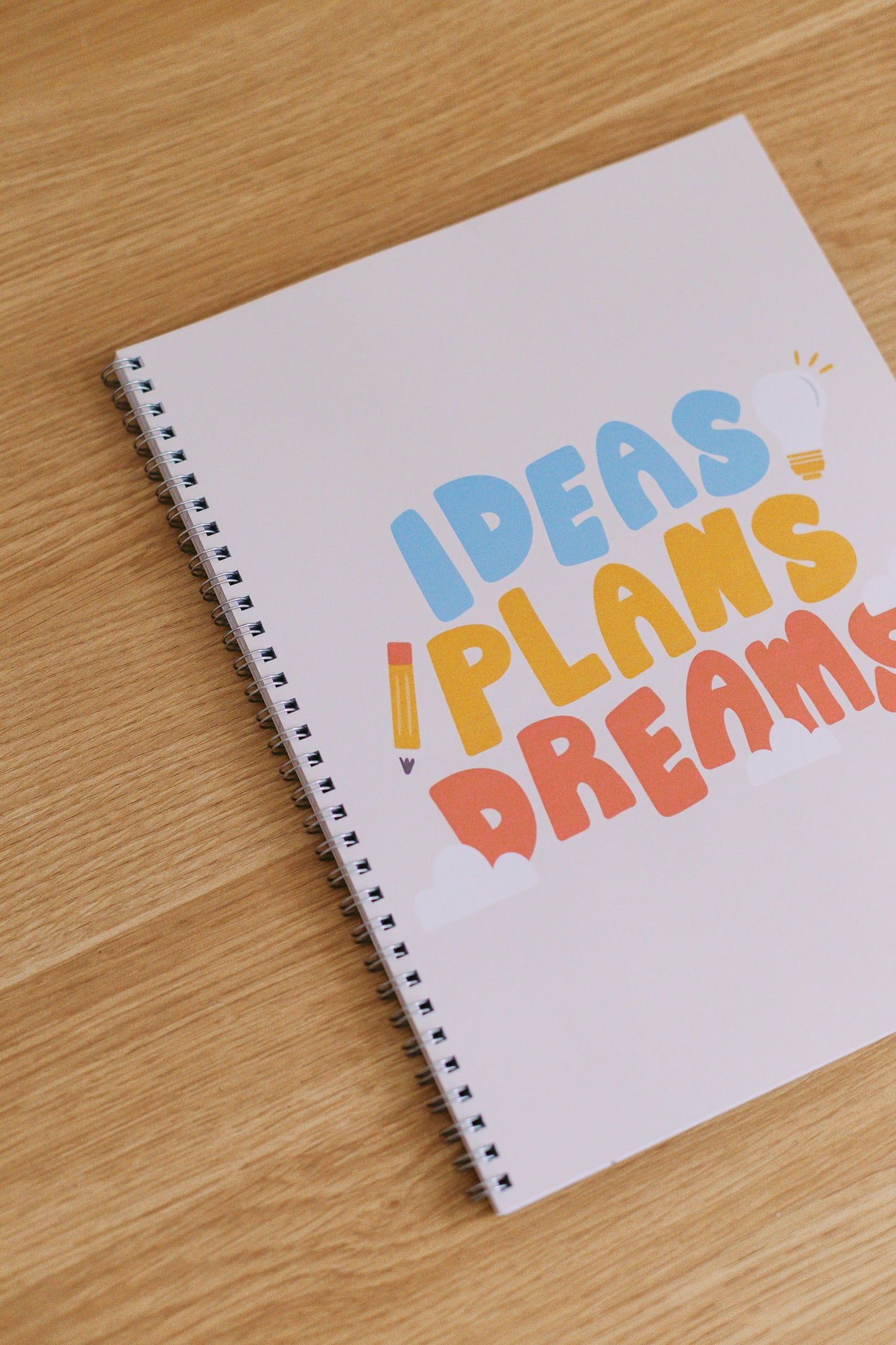 Ideas Plans Dreams Notebook